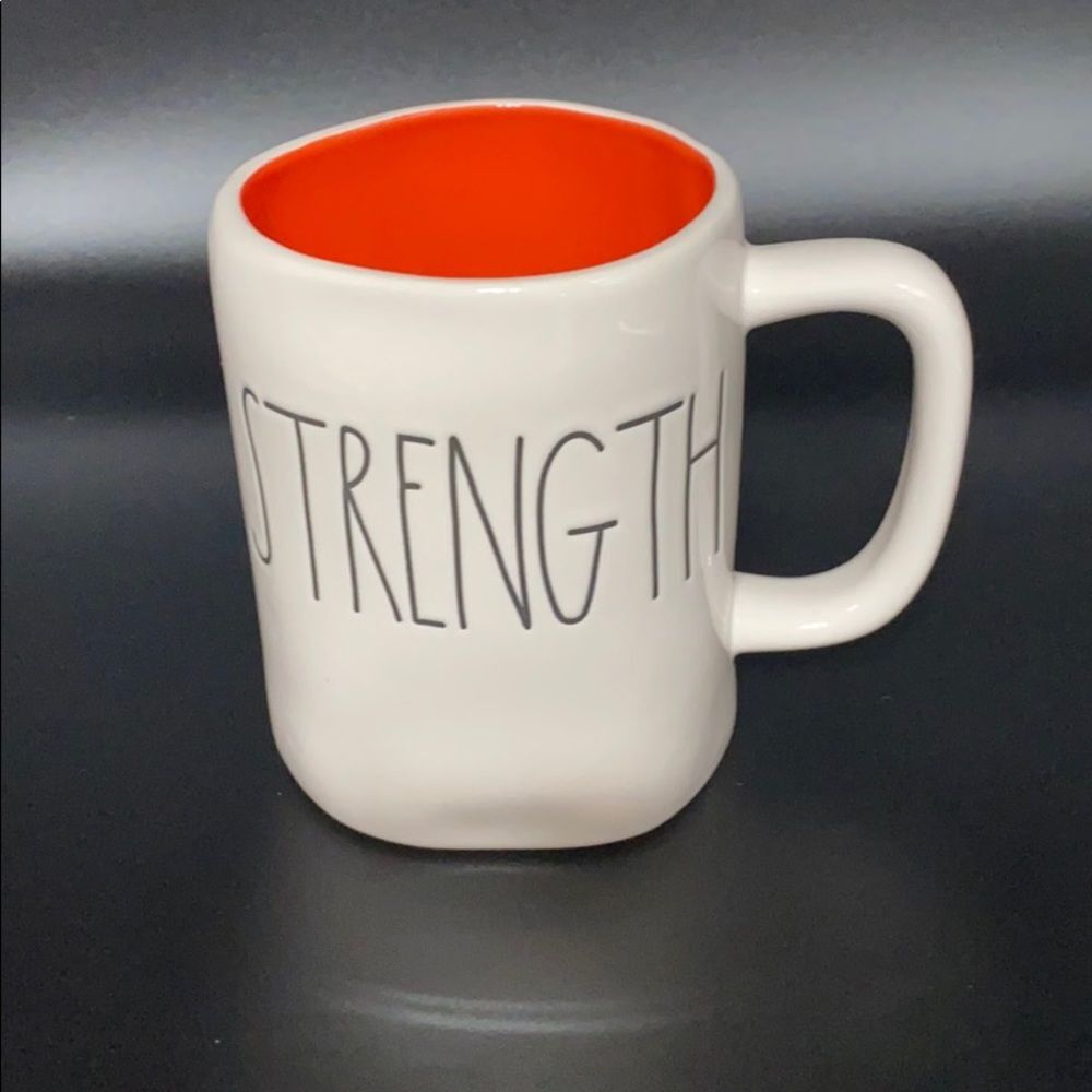 Rae Dunn “STRENGTH” Mug